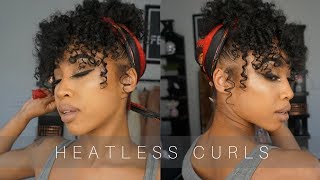Heatless Curl Hairstyles | Perm Rod Set Tutorial