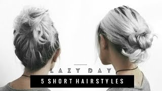 5 Heatless Hairstyles For Short To Long Hair | Back To School