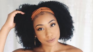 A Headband Wig?! Super Natural | Wow | Ywigs