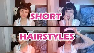 4 Simple & Kawaii Hairstyles For Short Hair