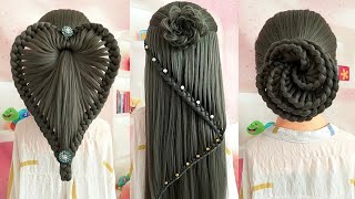 Wedding Party Hairstyles ! Party Juda Hairstyle L New Unique Hairstyle For Girls L Long Hair Juda