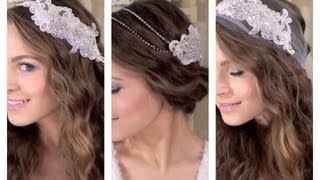 Diy 3 Boho Bridal Hair Accessories
