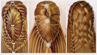 Bridal Hairstyles For Long Hair L Wedding Hairstyles For Girls L Kashes Bridal Juda Hair Style Girl|