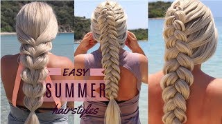 Easy Heatless Back To School, Summer Hairstyles By Another Braid
