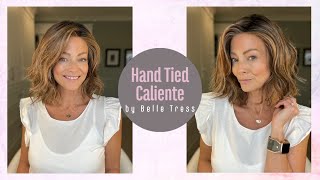 Wig Review!  Hand Tied Caliente By Belle Tress In Mocha With Cream For Wigsbypattispearls.Com