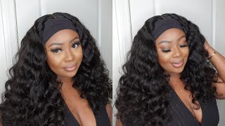 Omg!  Loose Wave Headband Lace Wig | Natural 2 Minute Install | Ft. Ygwigs