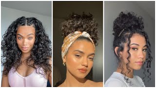 Trendy Tik Tok Curly Hairstyles And Tutorials