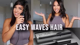 The Easiest Way To Curl Your Hair | Testing The Tymo Auto Rotating Curling Iron