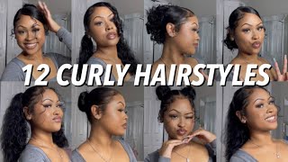 12 Easy Curly Hairstyles