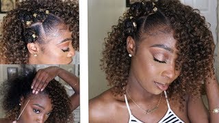 Bantu Knots & Curls | Crochet Braids | Easy Protective Hairstyle