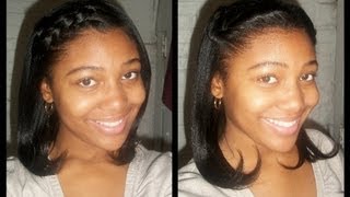 3 Quick Easy Hairstyles | Relaxed Hair