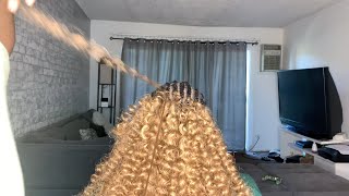 Affordable Crochet Hair| Outre Synthetic Hair Crochet Braids X-Pression Braid 4In1 Jerry Curls