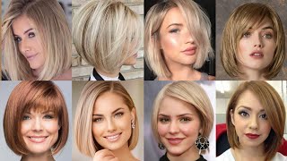 Outstanding Short Hair Hairstyles For Round Face With Amazing Hair Coloring Styling 2022