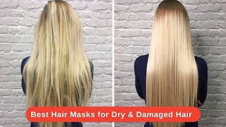 Best Hair Masks For Damaged Hair  Fix Dry And Frizzy Hair
