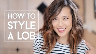 How To Style A Lob (No Heat & Curls)