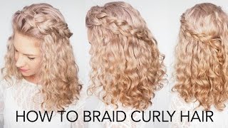 How To Braid Curly Hair - 5 Top Tips + A Quick And Easy Tutorial!