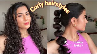 Curly Hairstyles *Trendy* | Victoria Gabriela