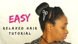Relaxed Hair - Hairstyles