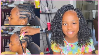 How To: Box Braids W/ Curly Ends | Crochet| $30 Style