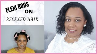 Heatless Curls | Flexi Rods Set | Relaxed Hair