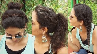Simple 2 Minute Curly Hairstyles | Back To School | Knot Me Pretty