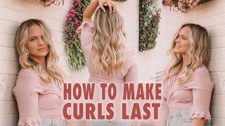 How To Make Curls Last - Kayley Melissa