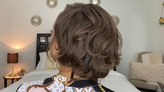 Night Time Routine | Pin Curl | Relaxed Hair | No Heat | How I Curl My Hair Without Using Heat!