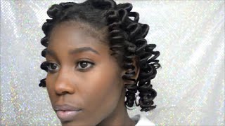 Bantu Knot-Out | Relaxed Hair