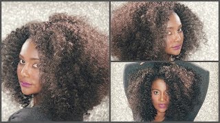  Kinky Curly Crochet Braids Using Kanekalon Hair |  $10 Hairstyle