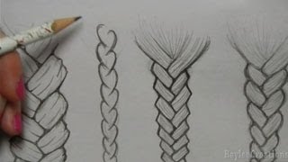 How To Draw Hair: Braids