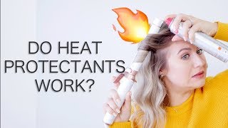 Does Hair Heat Protectant Work?!