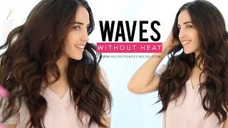 Heatless Waves Hairstyle