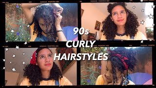 90S Curly Hairstyles, Cute And Easy To Make :)