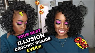 Your Best Illusion Crochet Braids Bob Ever!! | The Most Realistic & Easy Install! Mary K Bella