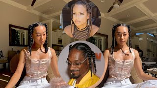 Snoop Dog Braids, But Make It Fashion || Curly Hairstyle