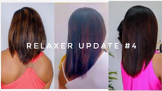 Relaxer Update & Length Check | Relaxed Hair Journey | Sacha Bloom
