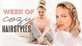 A Full Week Of Cozy Hairstyles - Kayley Melissa