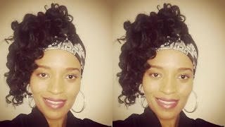 Transformation Tuesday Alicia Keys Inspired Hairstyle | Medium/ Long Relaxed Hair