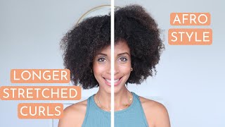 Applying Your Natural Hair Products For A Desired Result & Curly Hairstyles | Swirly Curly