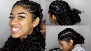 Easy Braided Hairstyles For Curly Hair