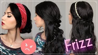Hairstyles To Battle Frizzy Hair | Stella