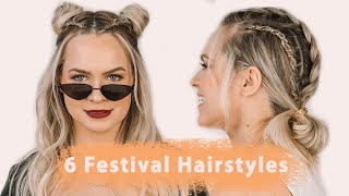 6 Festival Hairstyles - Kayleymelissa