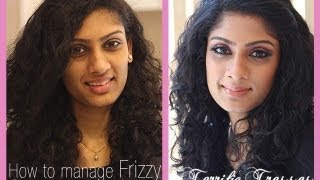 How To Manage Curly Frizzy Hair