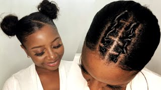 Post Relaxed Hairstyles| Cute Relaxed Hairstyles| Hairstyles On New Growth