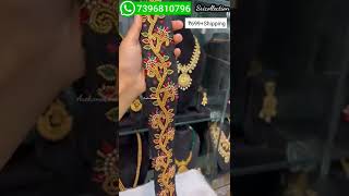 South Indian Bride Hairstyle | Maggam Work Jada | Online Order #Shorts
