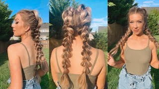 How To Do: Bubble Braids! Simple & Easy Hair Tutorial