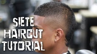 Barber Tutorial! The Siete. Popular Soccer Players Hairstyle