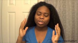 How I Air Dry My Hair Smoothly | Relaxed Hair