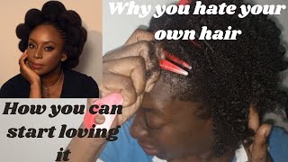 Why You Are Frustrated With Your Afro Kinky (4C) Natural Hair || How You Can Start Loving It?