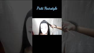 Very Easy High Ponytail Hairstyle# Priti Hairstyle# Shorts#